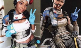 apex小姐姐,魅力四溢的电竞女神风采